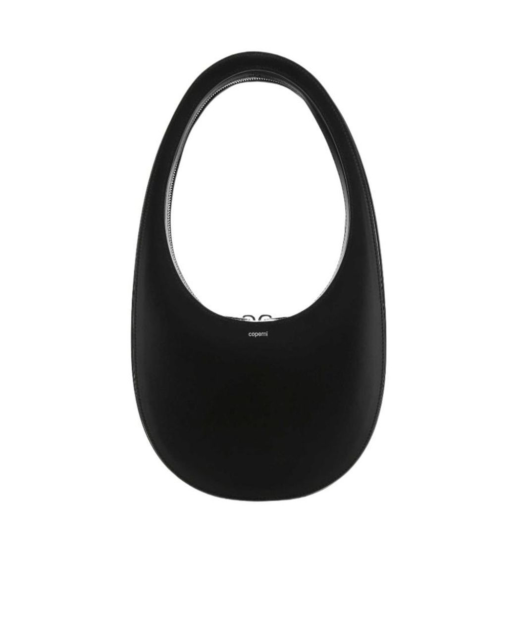 Coperni Black Swipe Zip Shoulder Bag