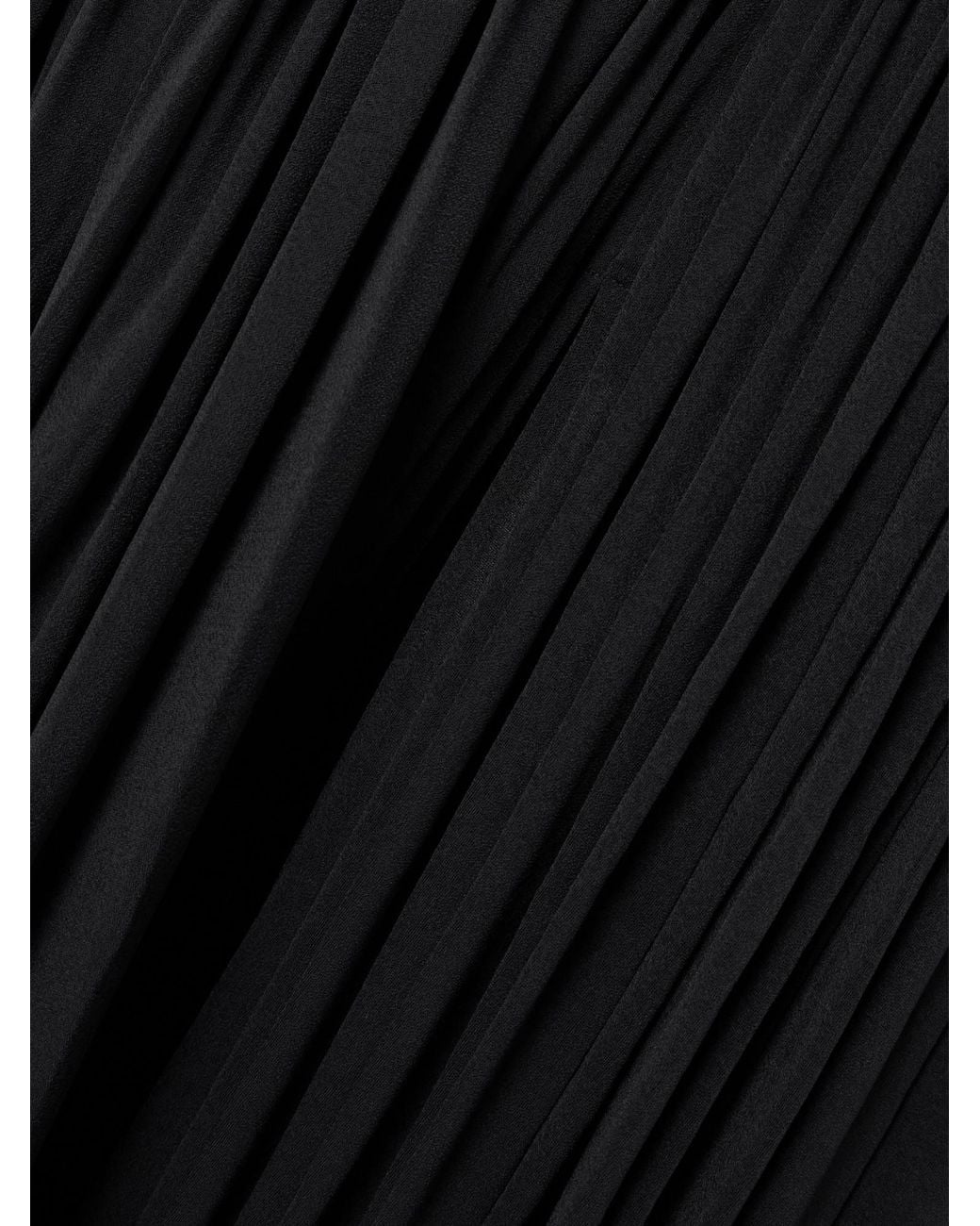 Magda Butrym Black Stretch-Jersey Maxi Dress