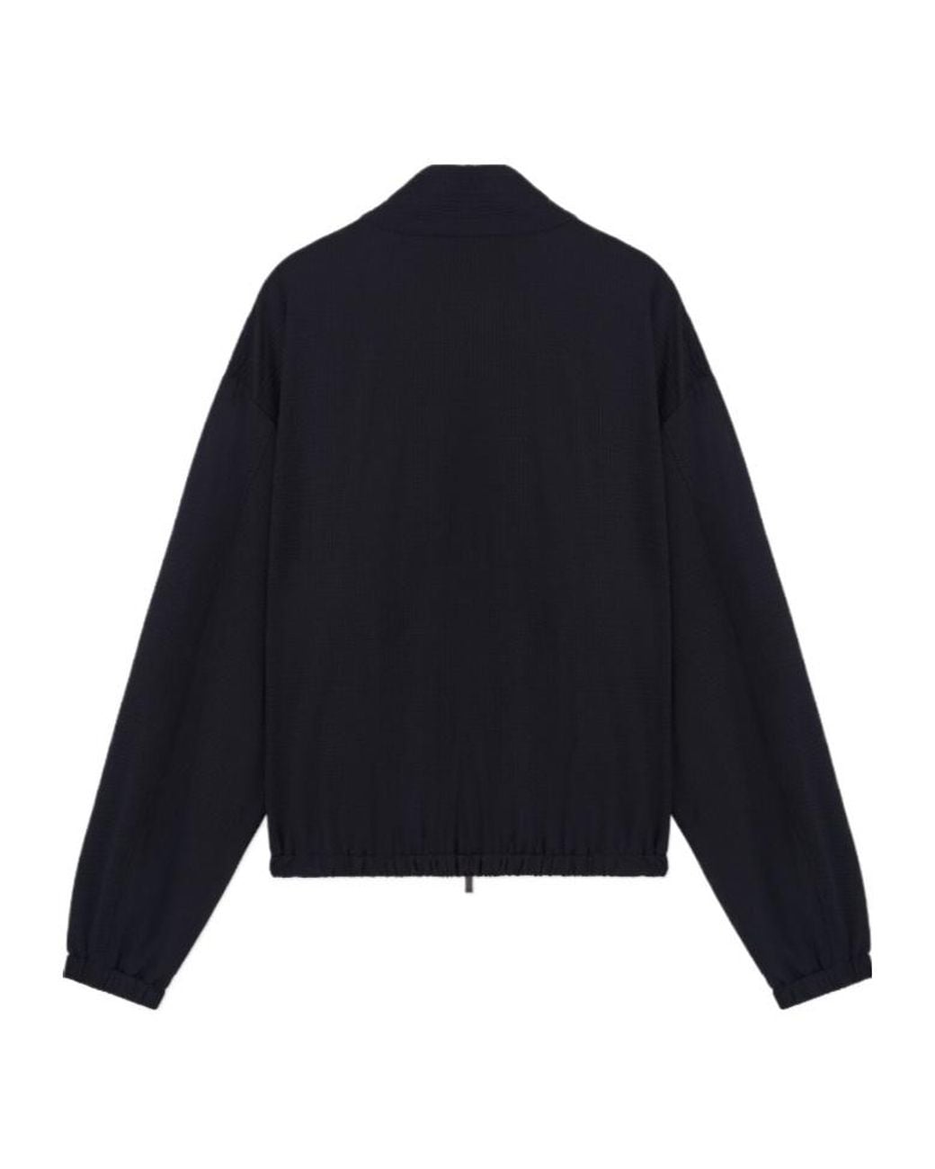 Emporio Armani Blue Full-Zip Casual Jacket for men