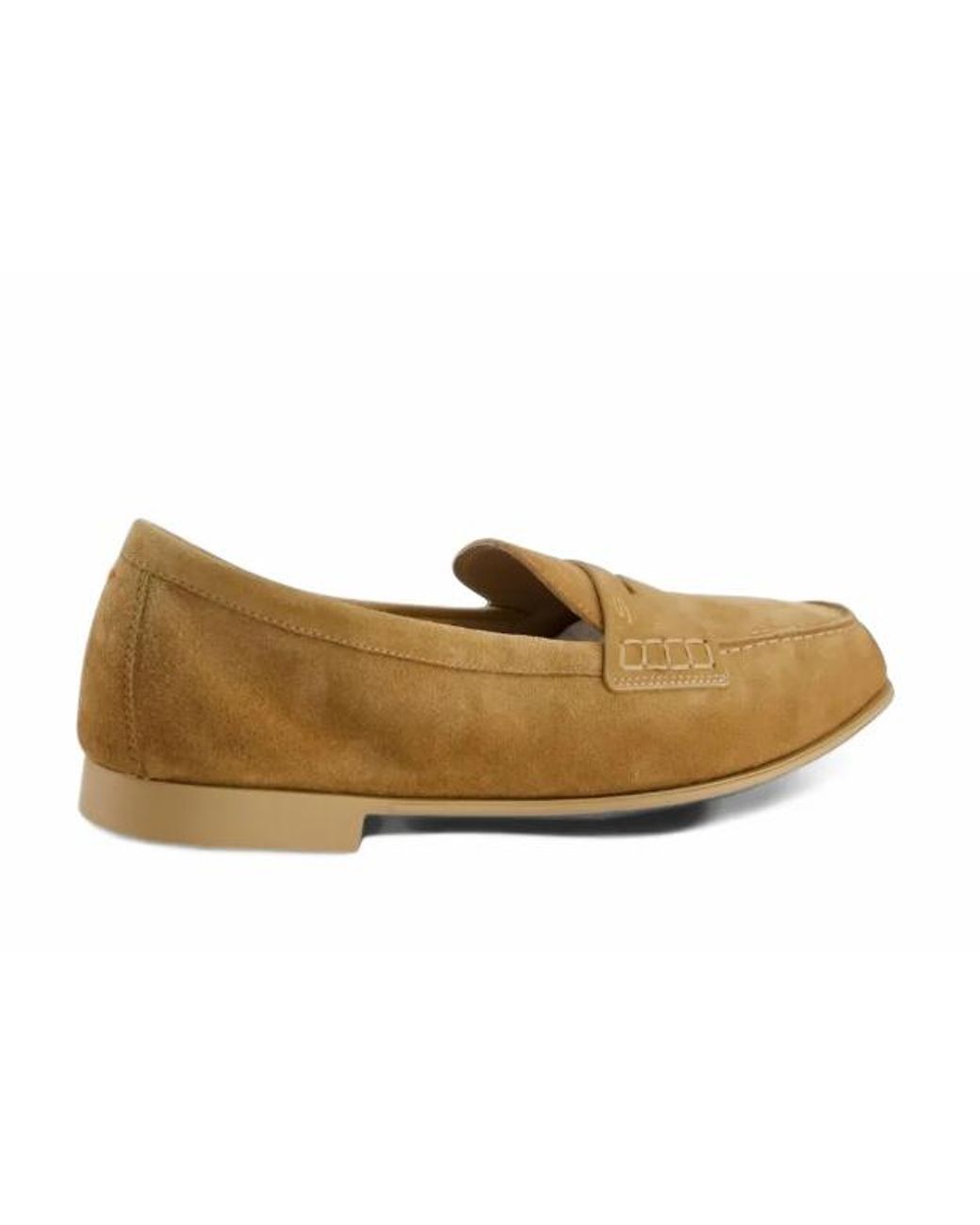 Santoni Brown Vibe Loafers