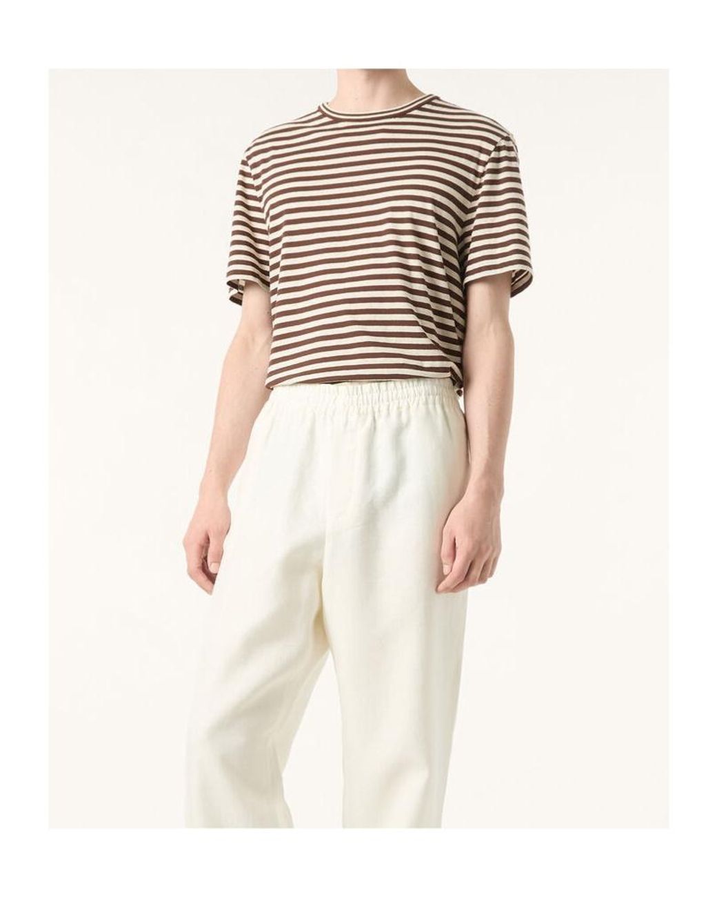 Loro Piana White Agonda T-Shirt for men