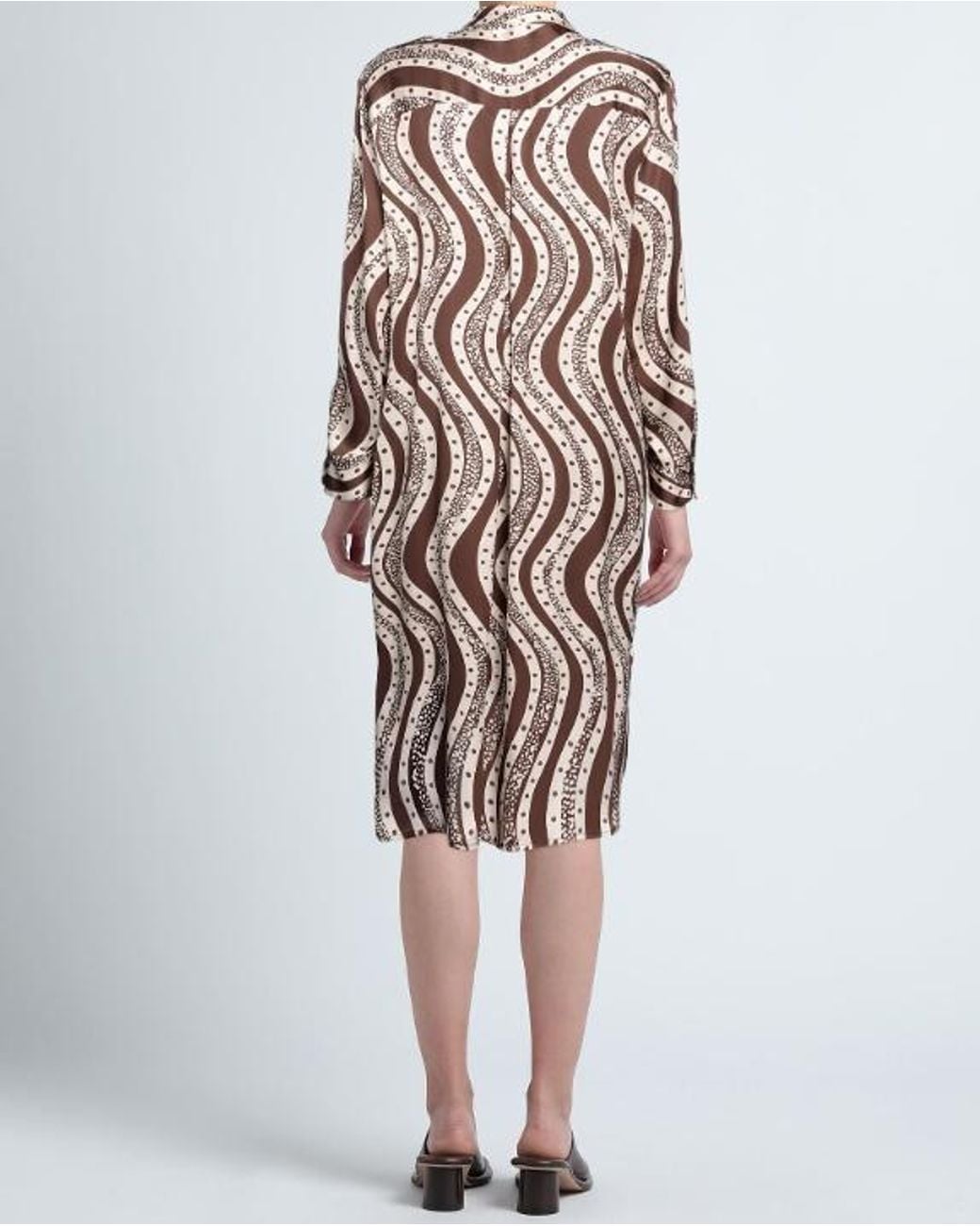 MAX&Co. Brown Shirt Dresses