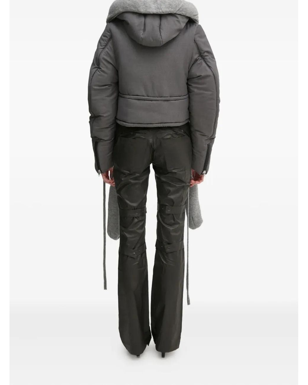 OTTOLINGER Gray Hooded Padded Jacket
