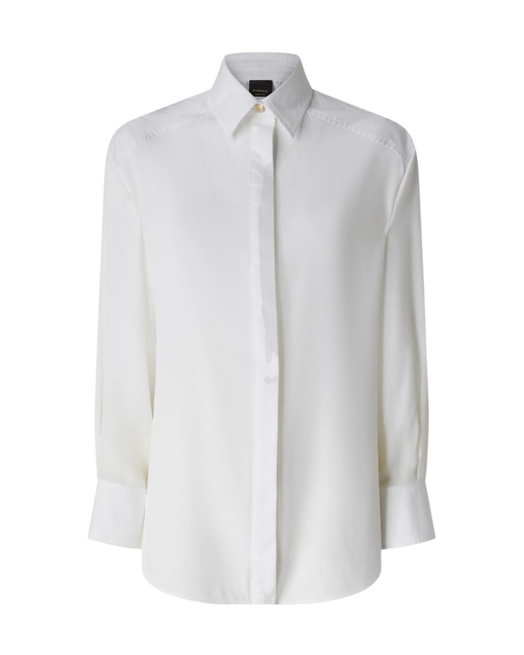 Pinko White Long-Sleeved Shirt