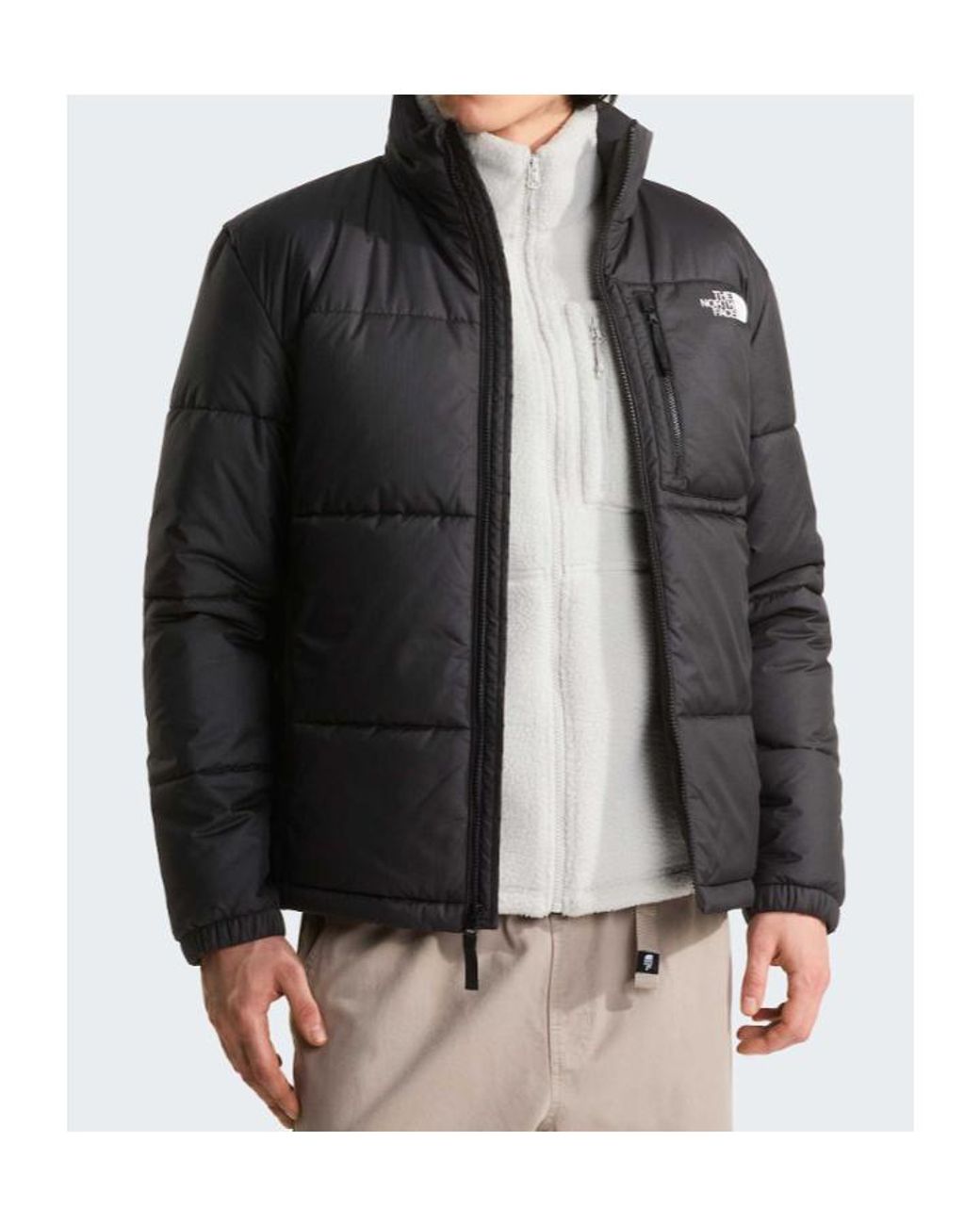The North Face Black Nuketo Logo-Print Quilted Jacket for men
