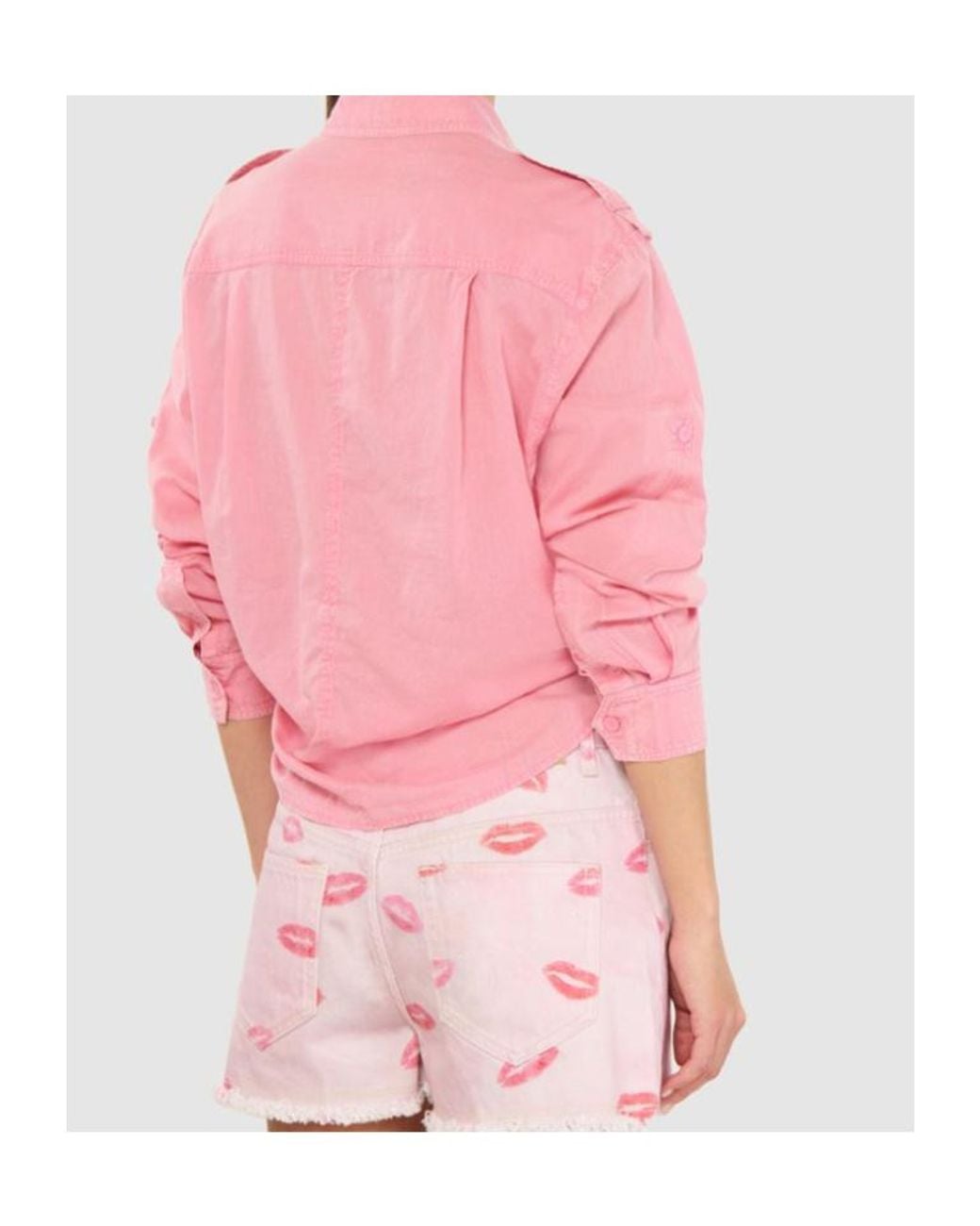Isabel Marant Pink Étoile Valiane Shirt