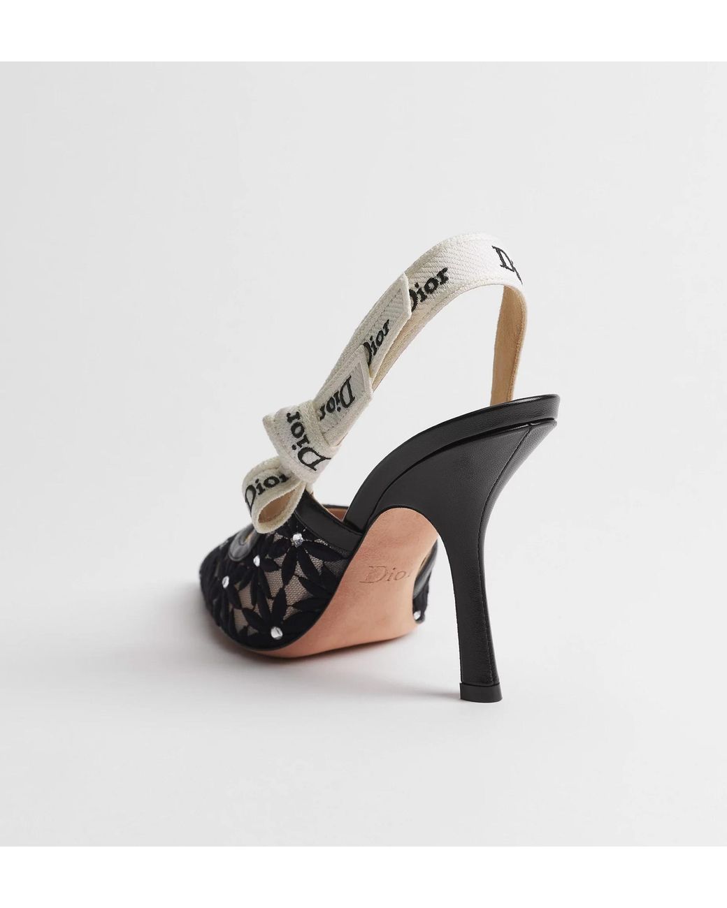 Dior Metallic J'A Slingback Pump