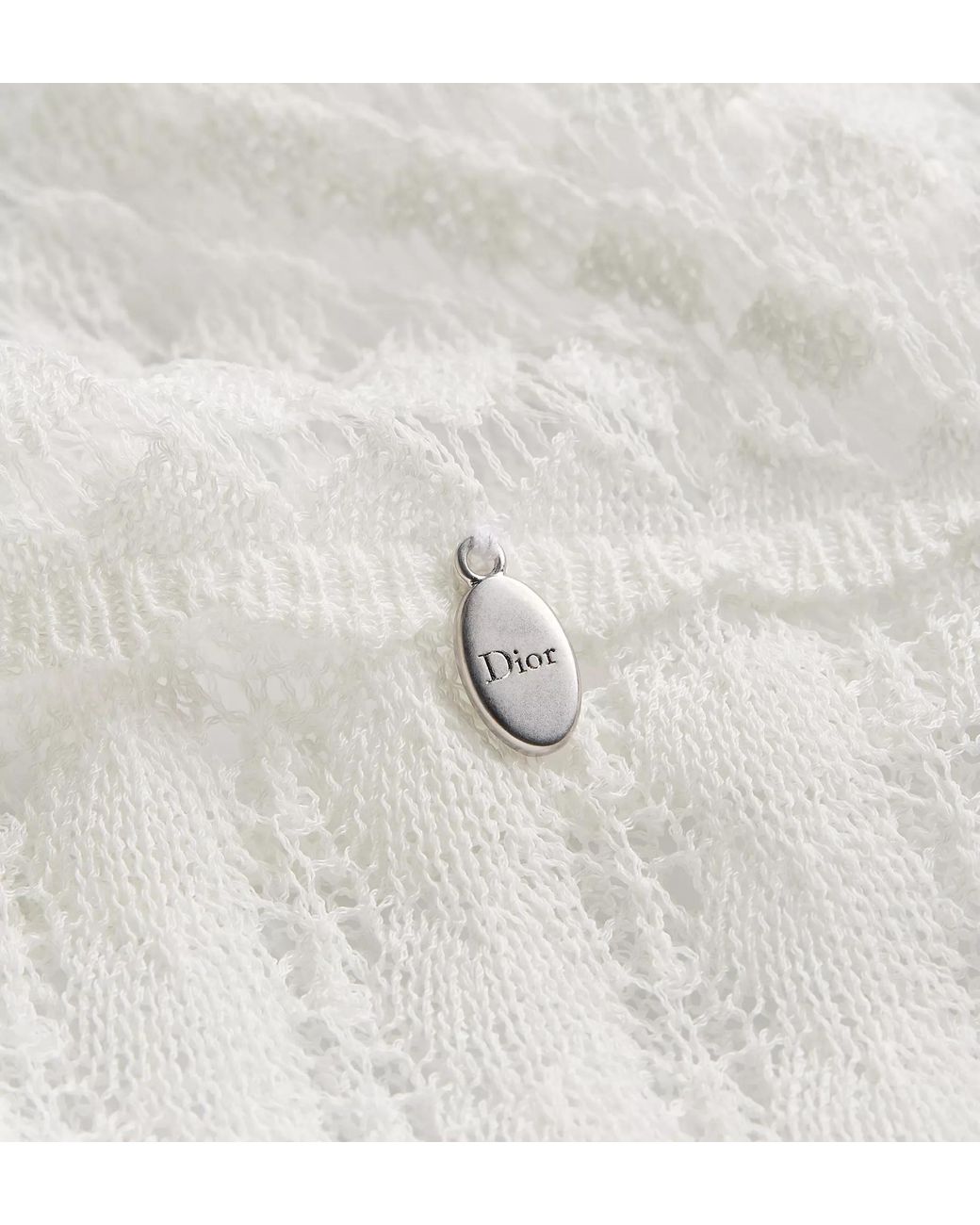 Dior White Iviera Long Dress