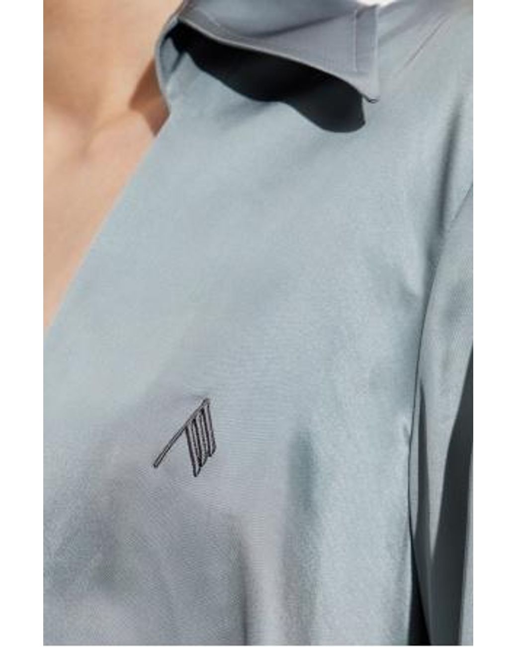 The Attico Blue The Mini Dress