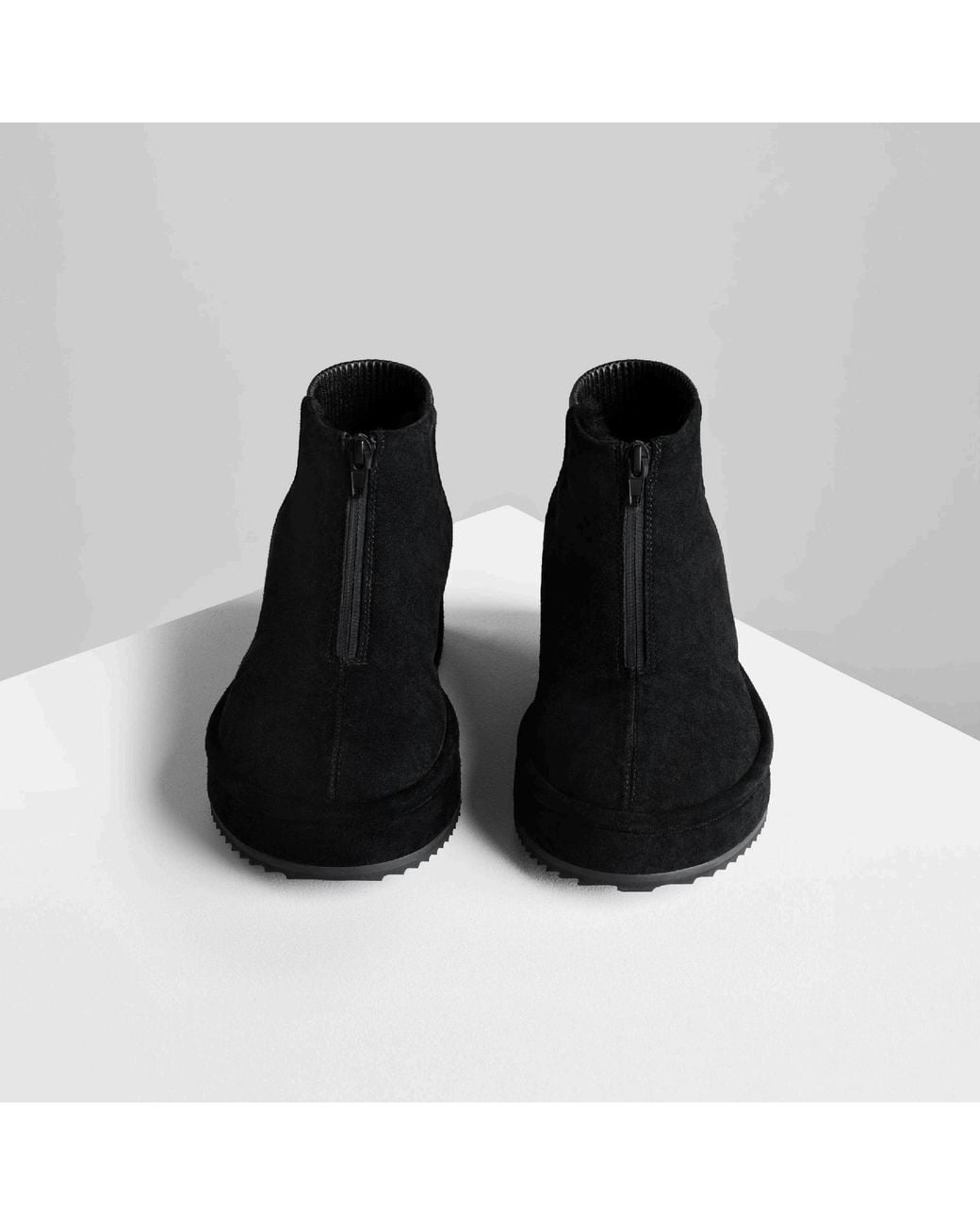 Phoebe Philo Black Bumper Boots