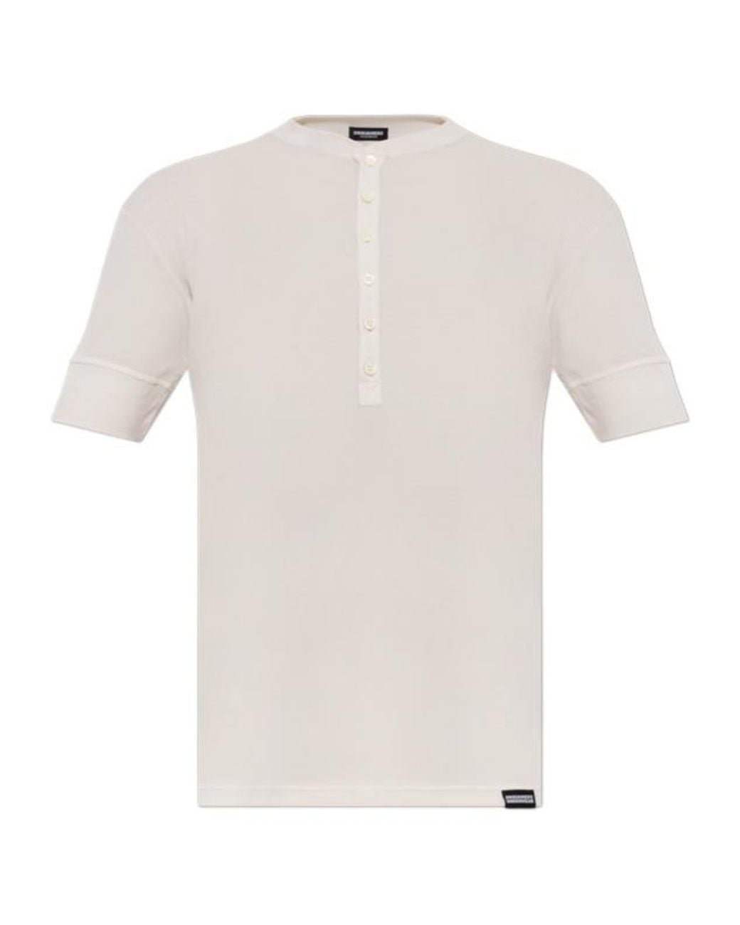DSquared² White Short-Sleeved T-Shirt for men