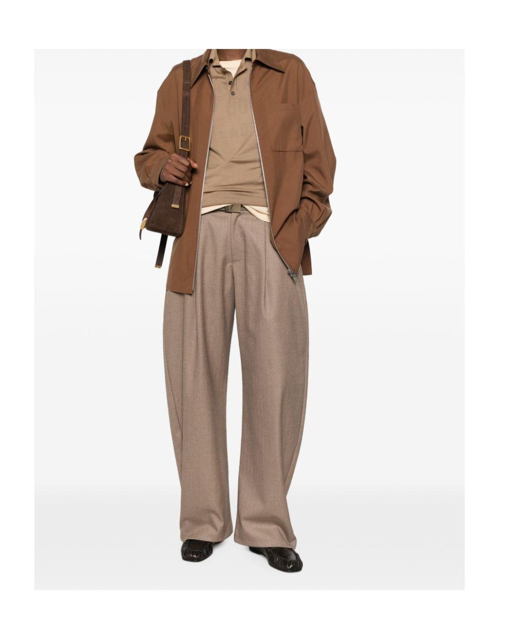 Céline Brown Overshirt