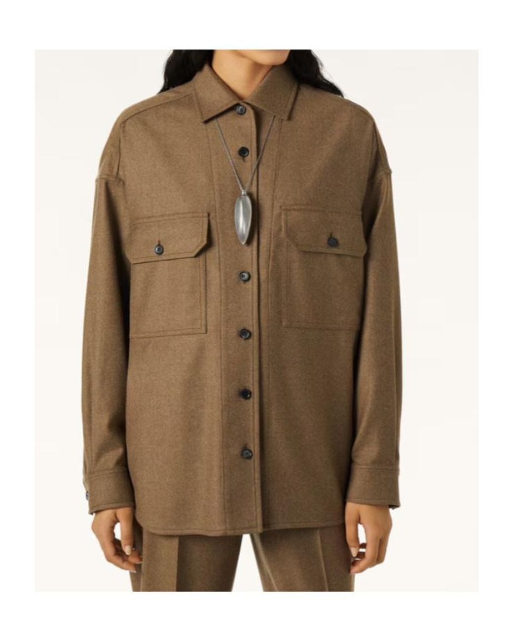 Loro Piana Brown Darby Overshirt