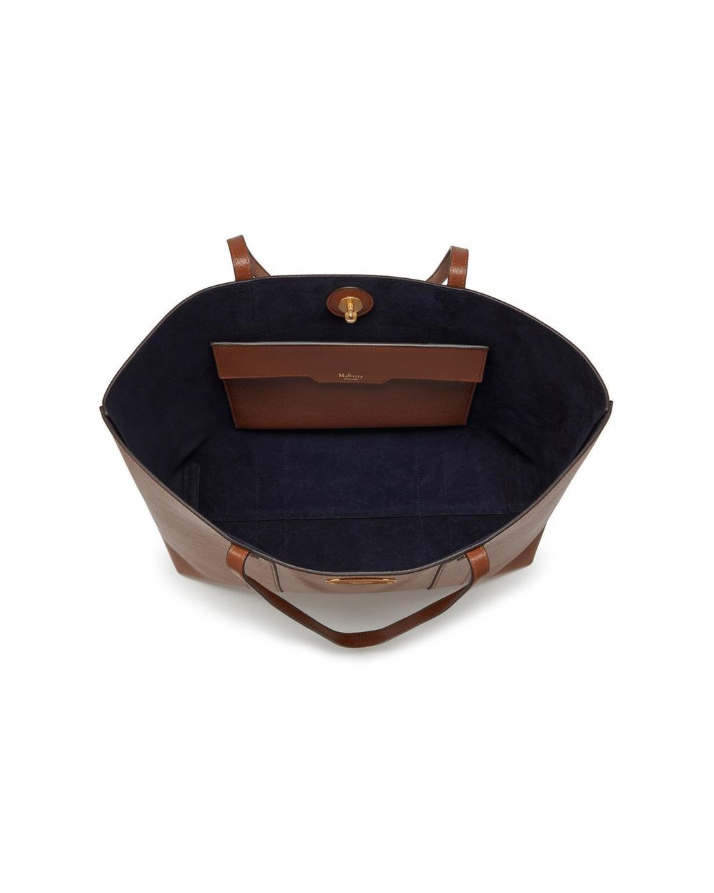 Mulberry Brown Iconic Leather Bag