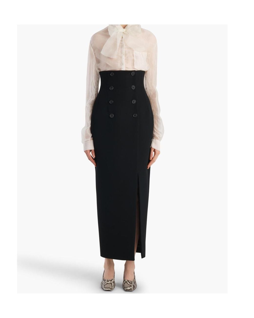 Khaite White Allie Top