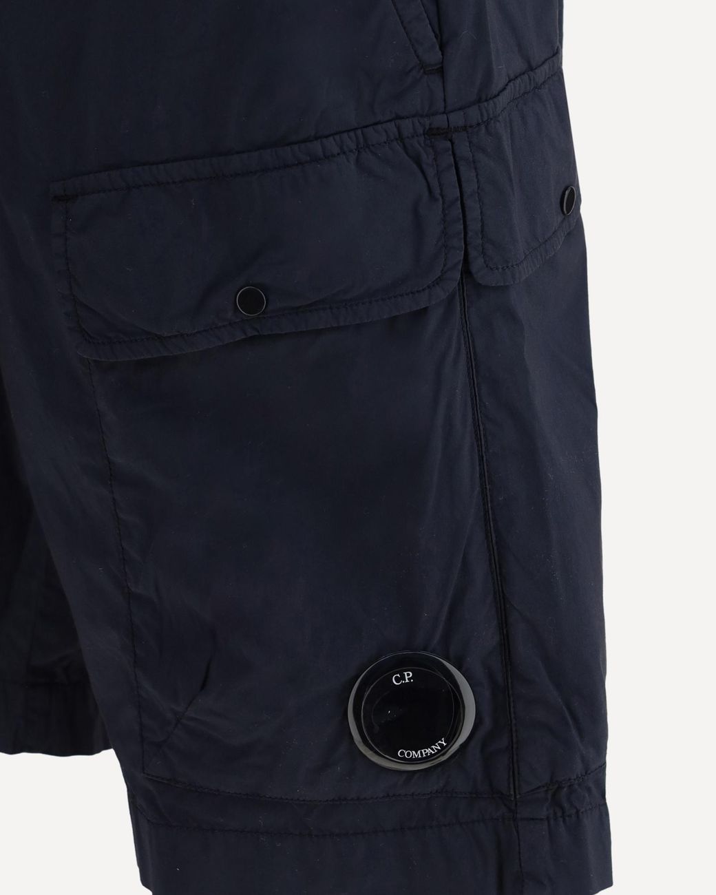 C P Company Blue Cargo Shorts for men
