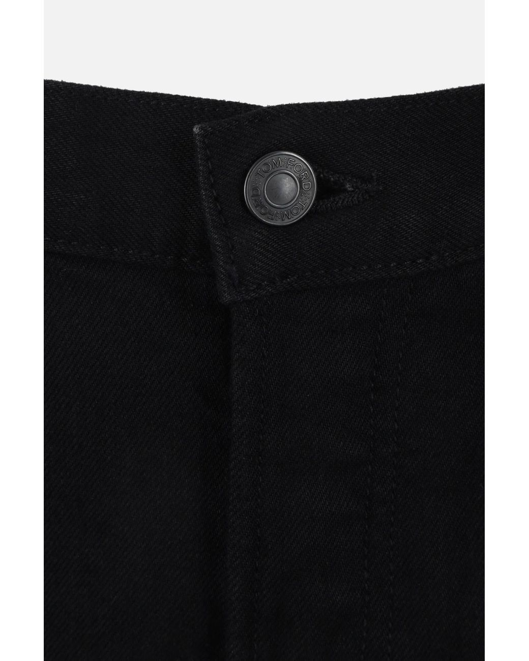 Tom Ford Black Mid -Rise Slim-Fit Jeans for men