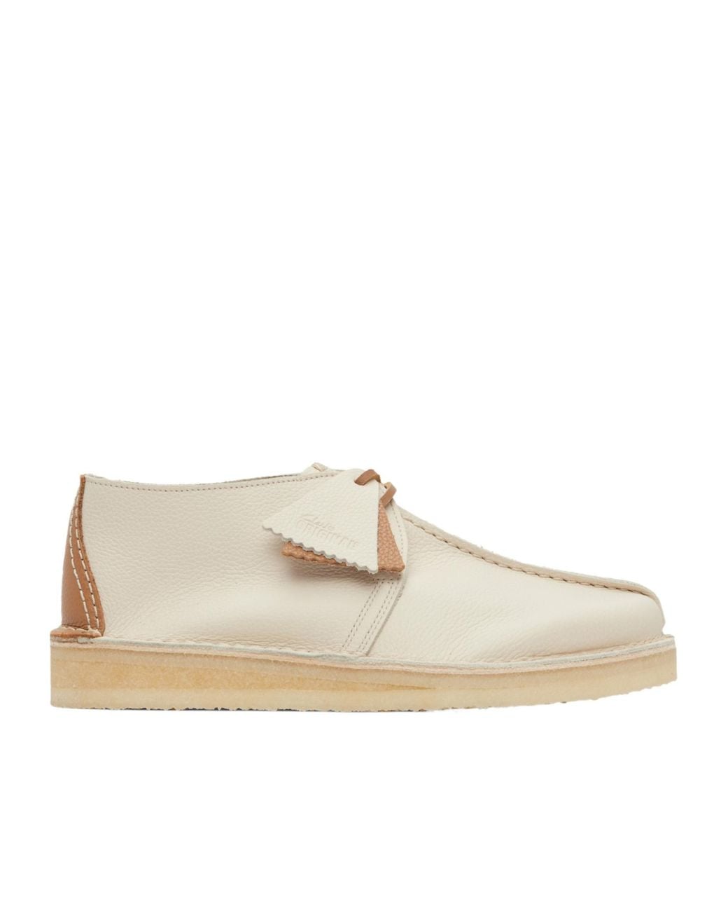 Clarks Natural Desert Trek Derby Shoes for men