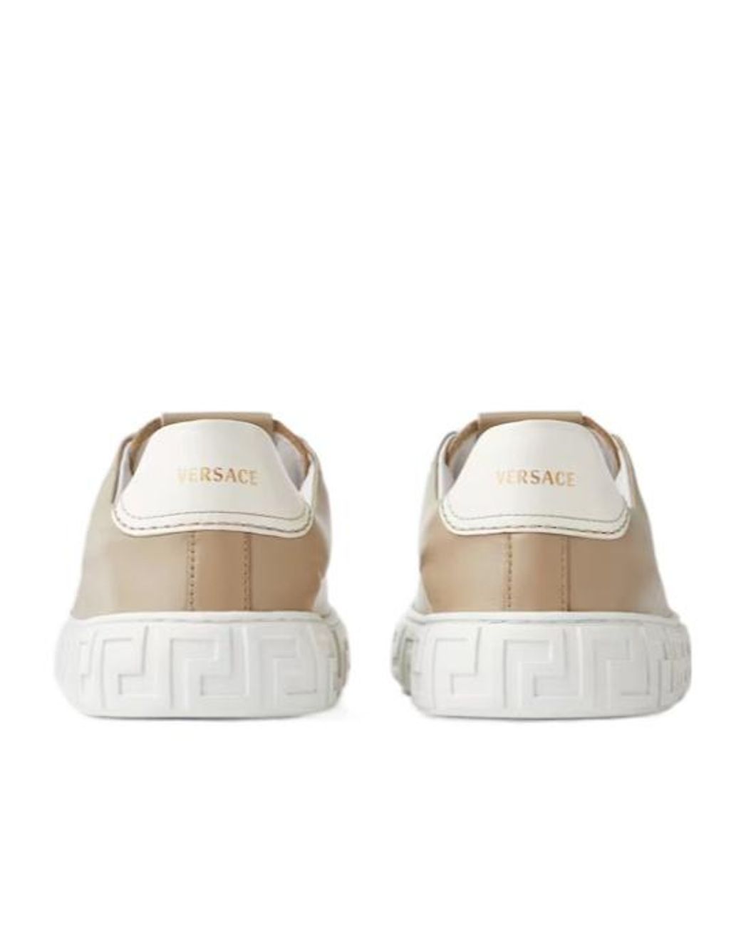 Versace Multicolor Leather Sneakers