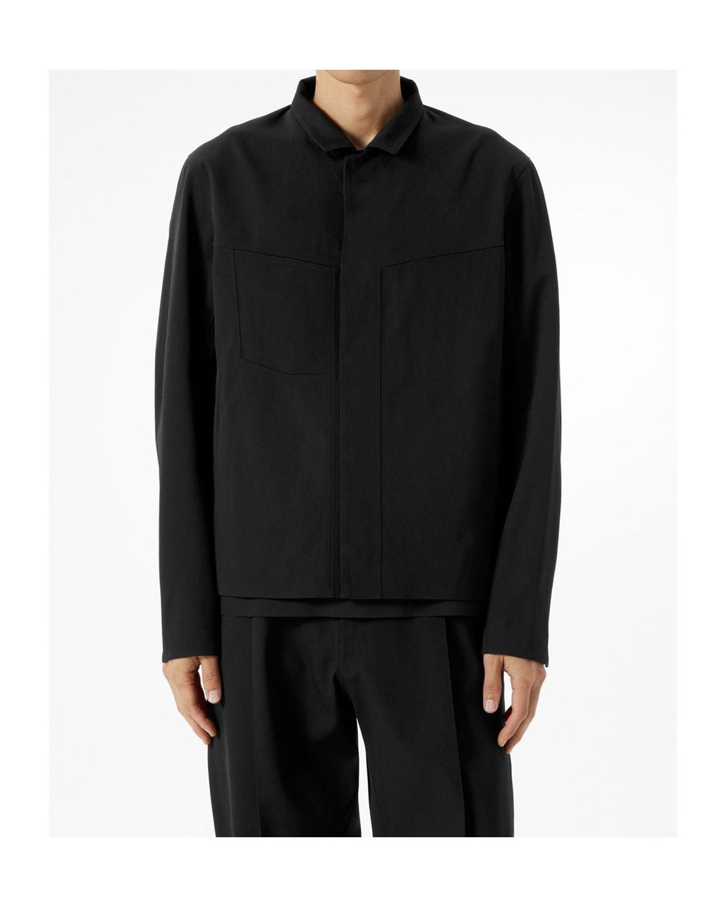 Veilance Black Voronoi Jacket for men