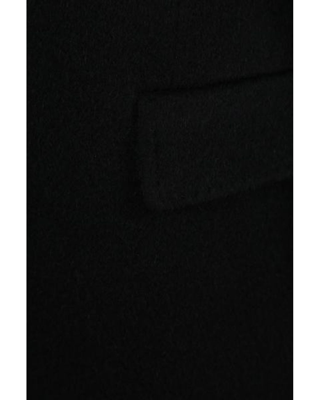 Our Legacy Black Double-Breasted Long Coat for men