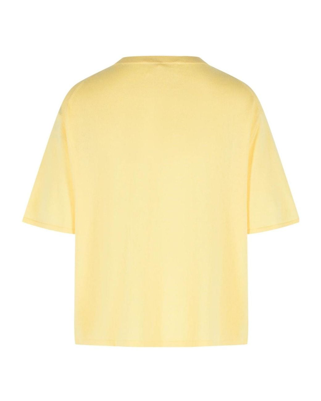 Lisa Yang Yellow Crew Neck T-Shirt