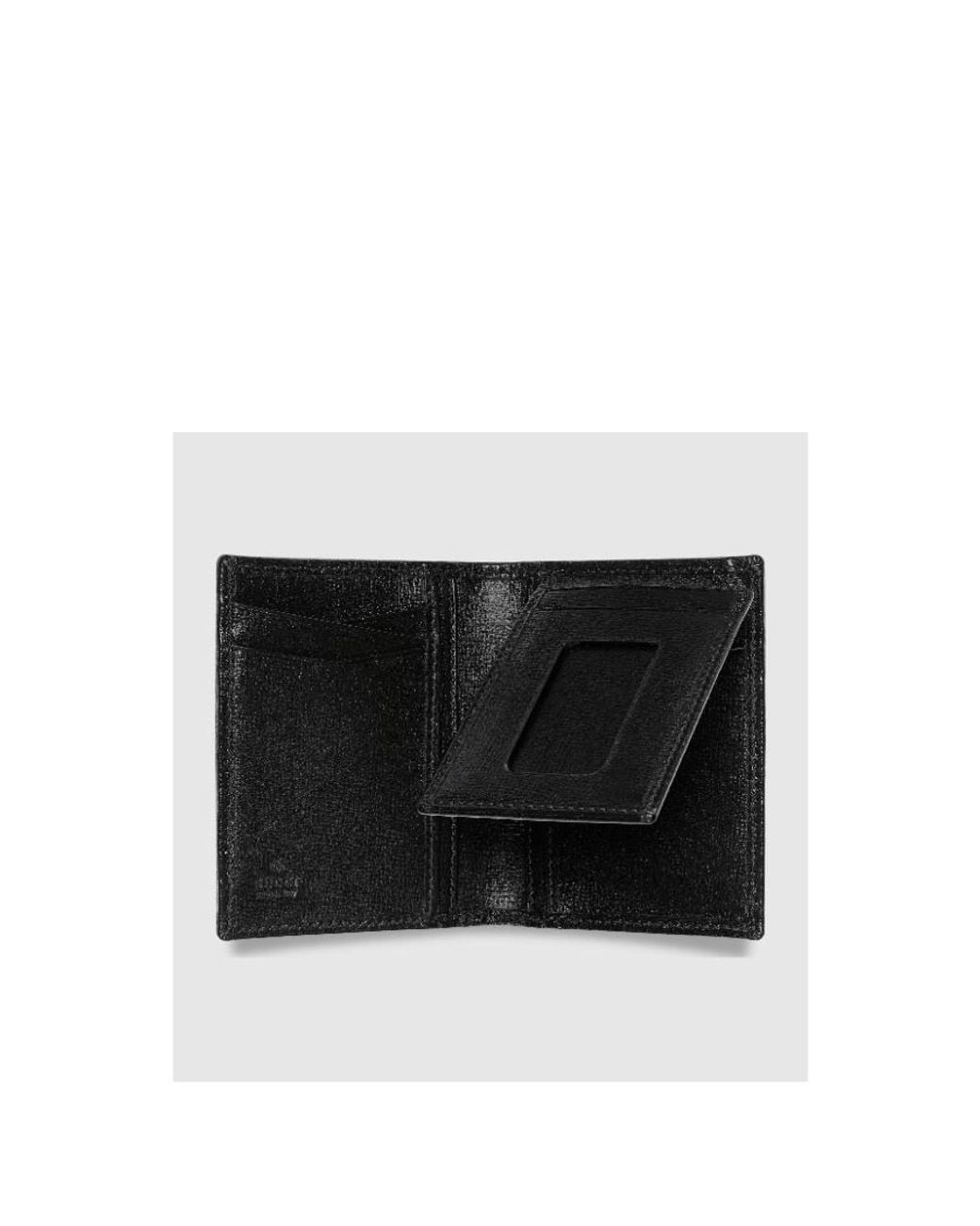 Gucci Black Gg Supreme Canvas Wallet for men