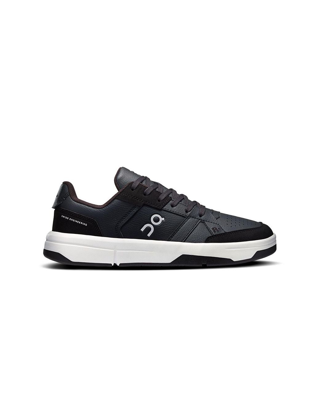 On Shoes Black Roger Clubhouse Lace-Up Sneakers
