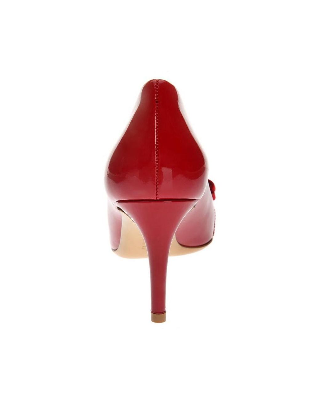 Ferragamo Red Logo High Heels