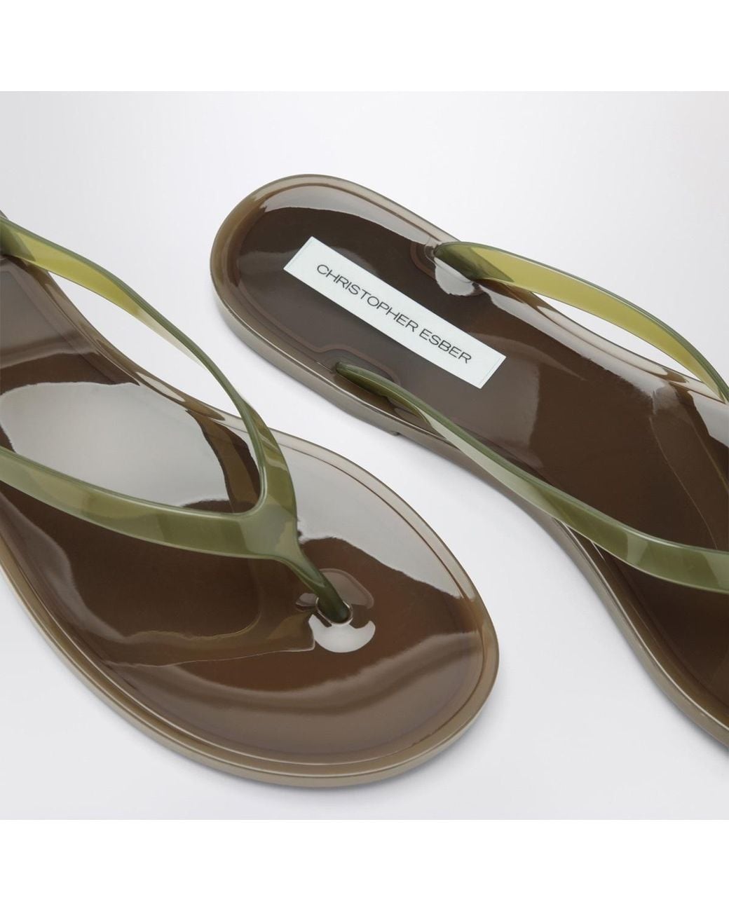 Christopher Esber Multicolor Jo Flip-Flop Sandals