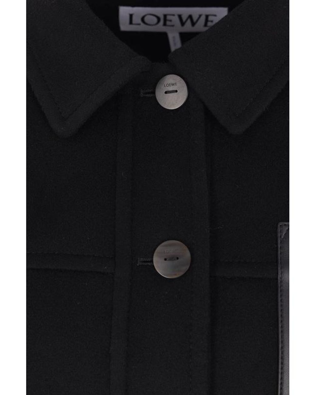 Loewe Blue Single-Breasted Jacket