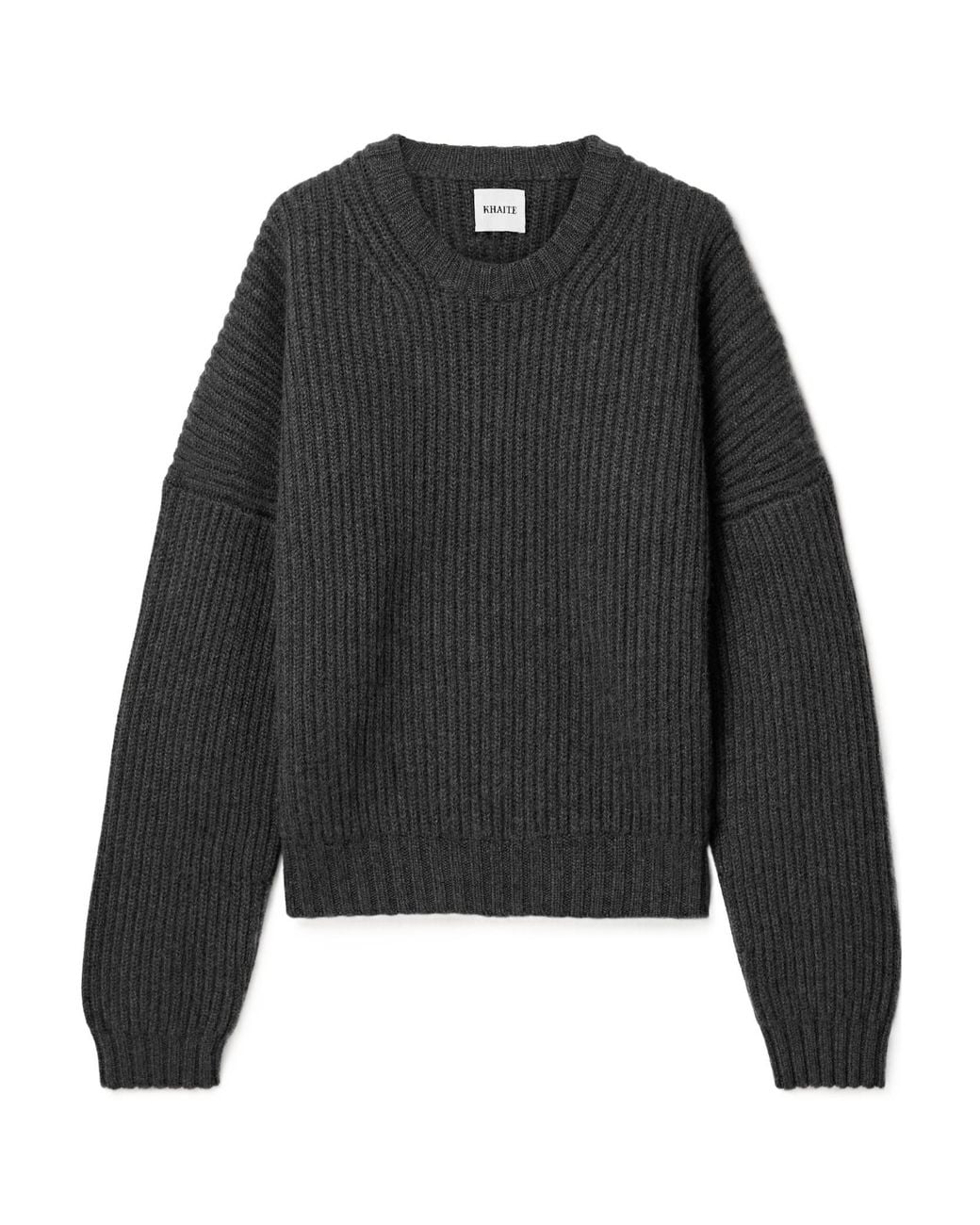 Khaite Black Manuela Crewneck Jumper