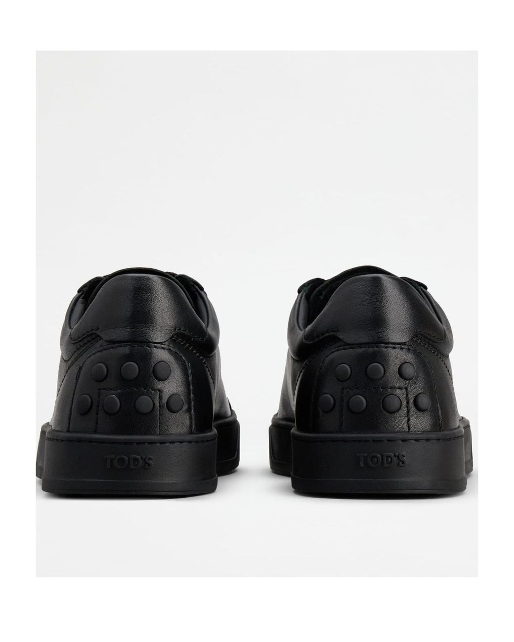 Tod's Black Allacciata Cassetta 04L Sneaker for men