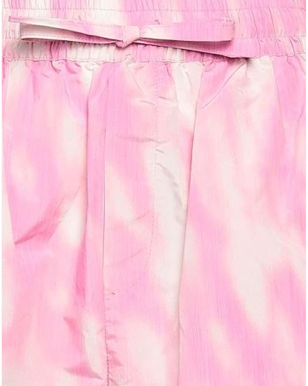 Ganni Pink Elastic Waistband Shorts
