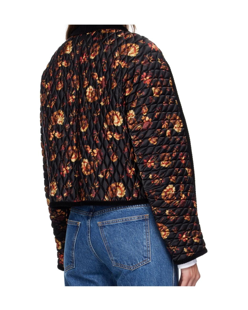 Burberry Black Quilted Jacket "Floriston"