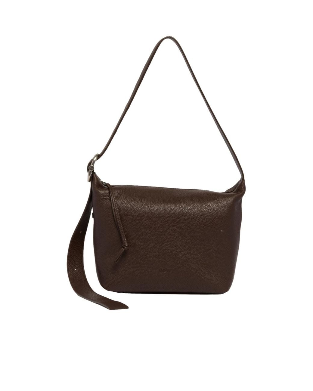 Loewe Black Medium Loop Hobo Bag for men