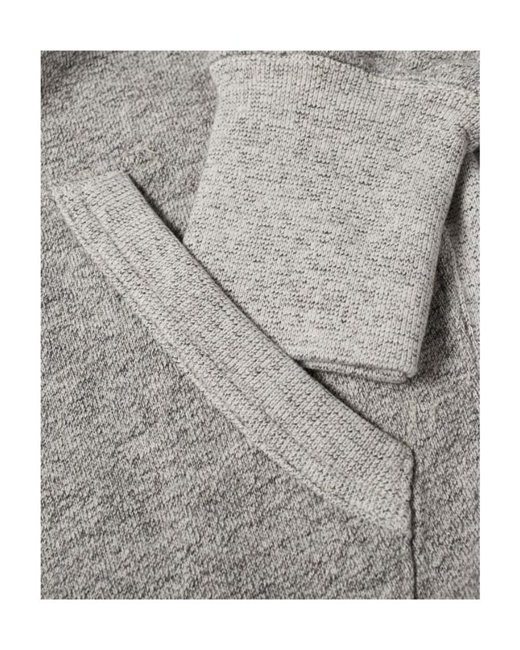 RRL Gray Logo Round-Neck Sweater for men