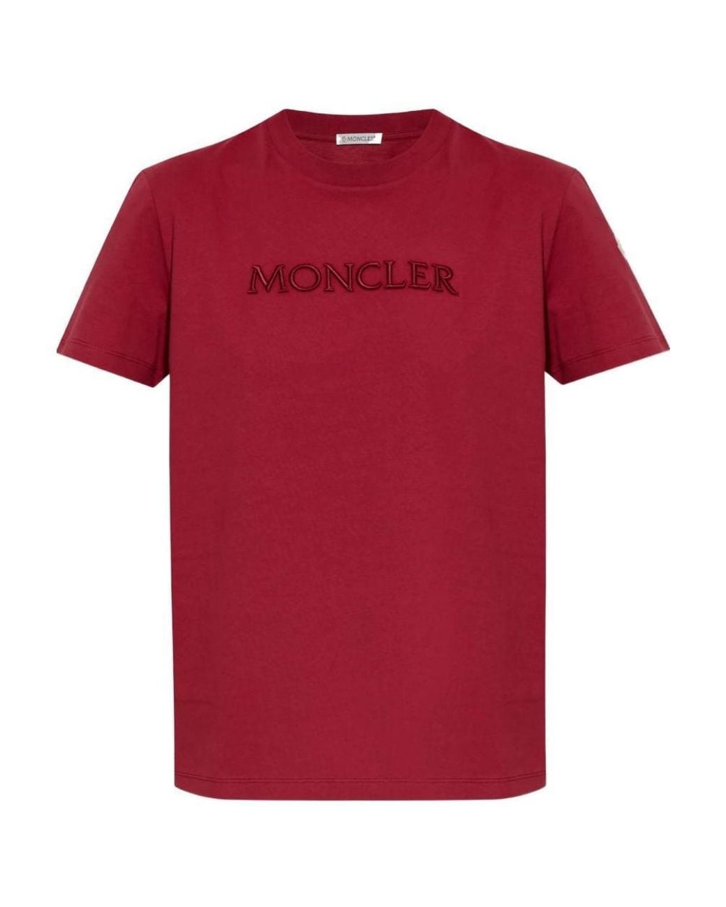 Moncler Embroidered Logo T-Shirt
