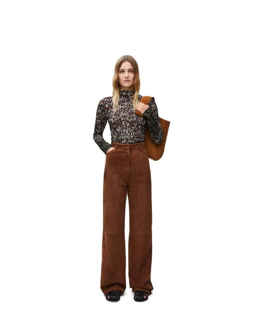 Loewe Black Long Sleeve Top