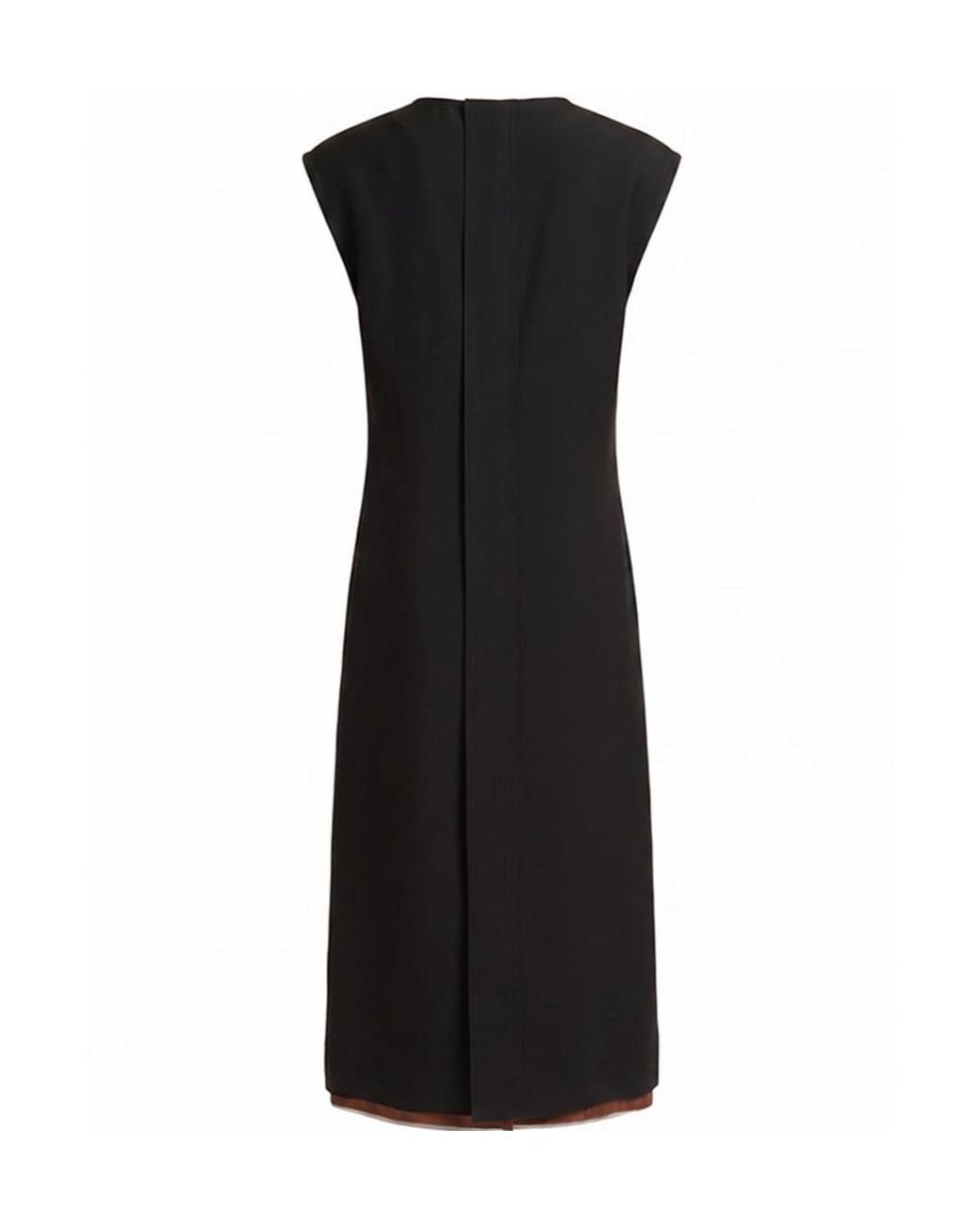 Marni Black Embellished Sleeveless Dress