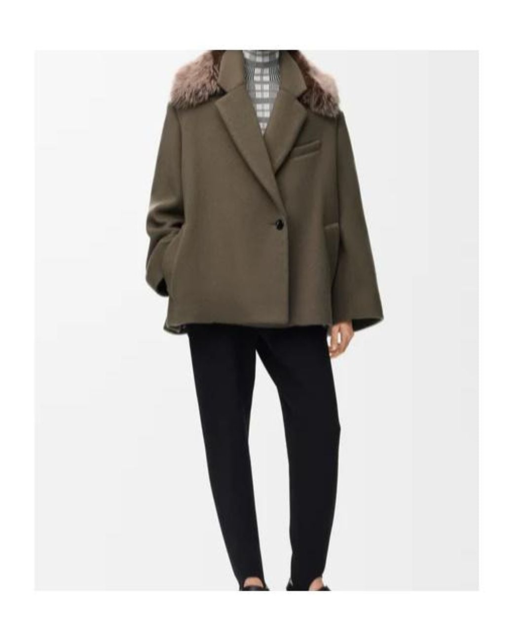 Loewe Brown Short Coat