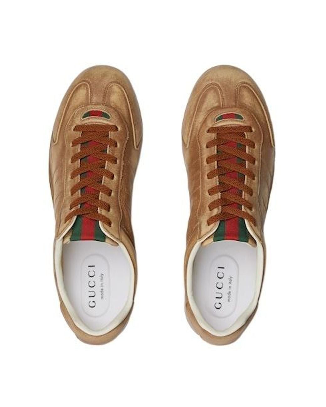Gucci Brown Shift Sneaker for men