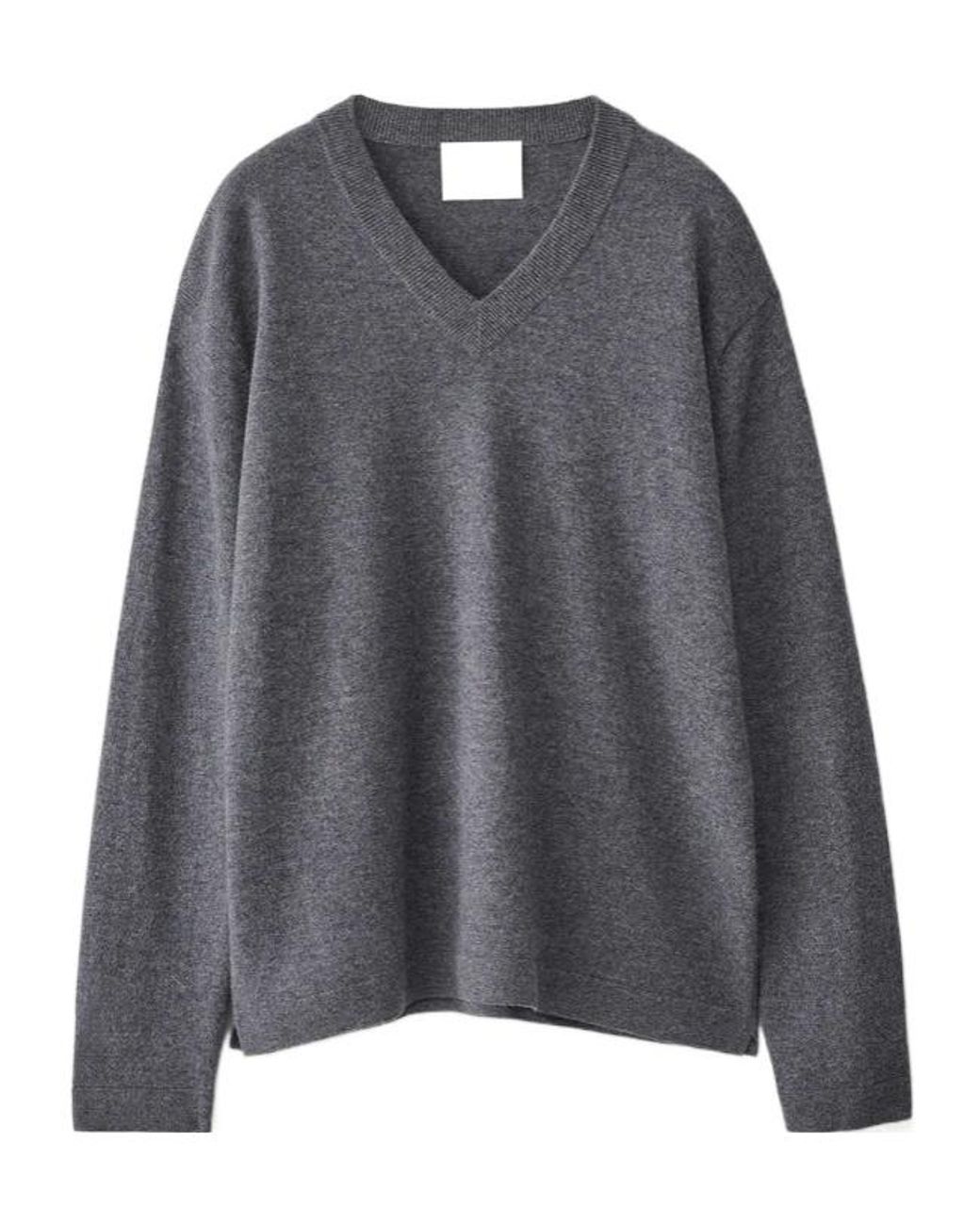 Lisa Yang Gray The Clayton Sweater for men