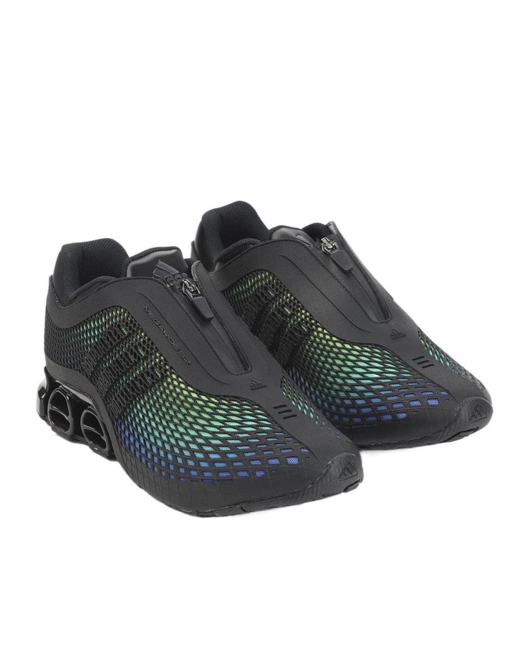 Adidas Green Megaride S2 Running Shoes for men