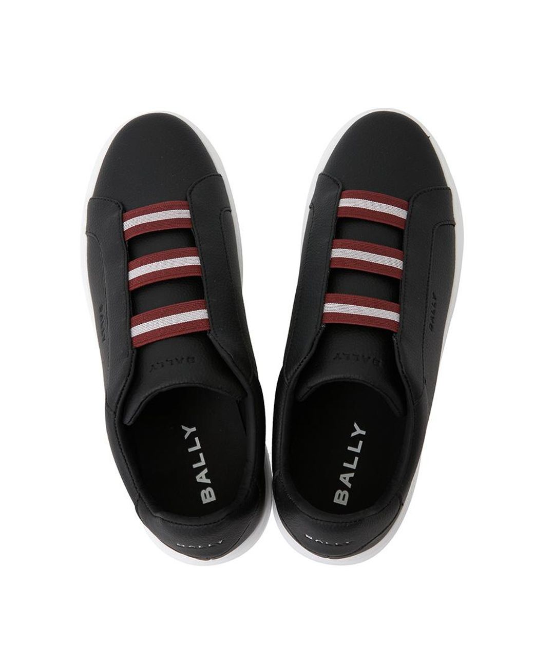 Bally Black Round-Toe Sneakers for men