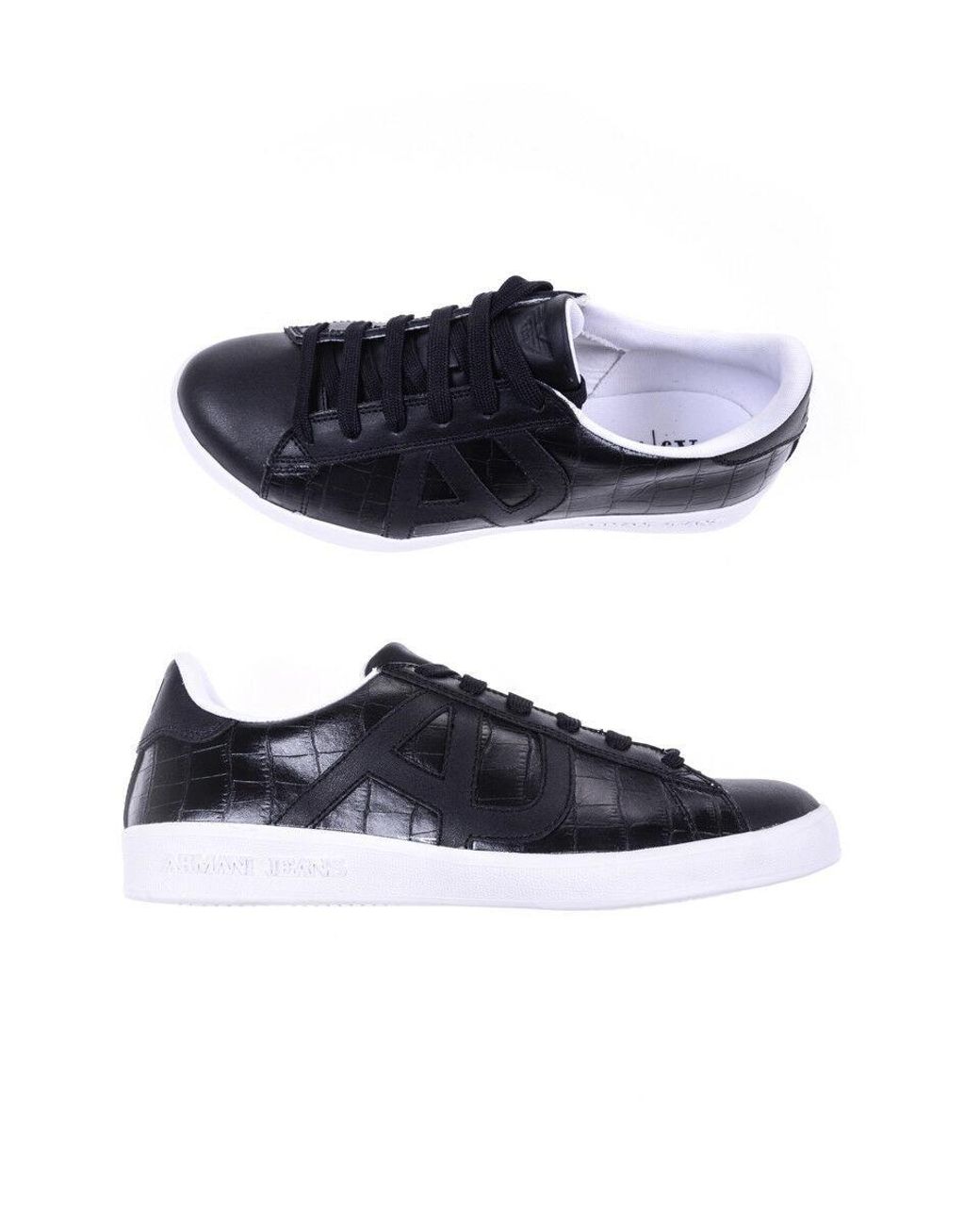 Armani Jeans Blue Logo Casual Sneakers for men