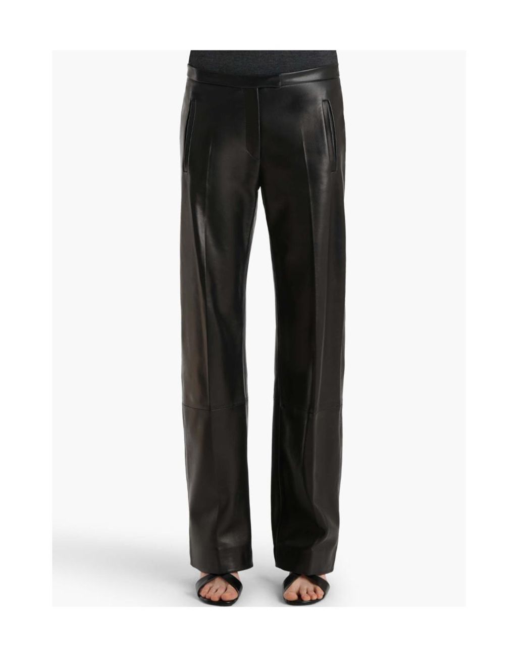 Khaite Black Miles Pant