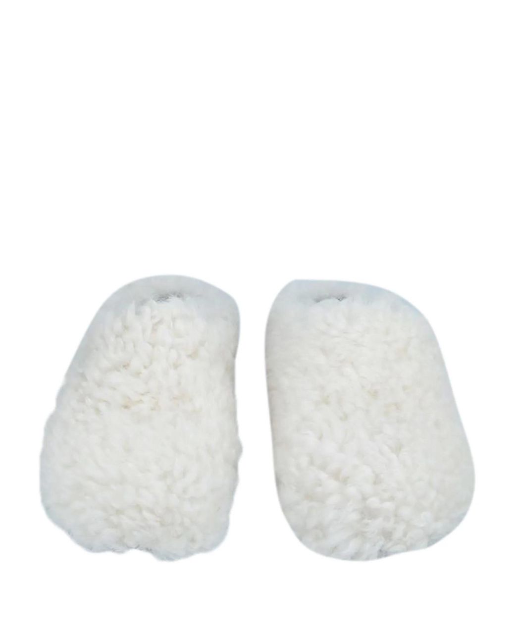 Marni White Solid Color Round-Toe Leather Shoes
