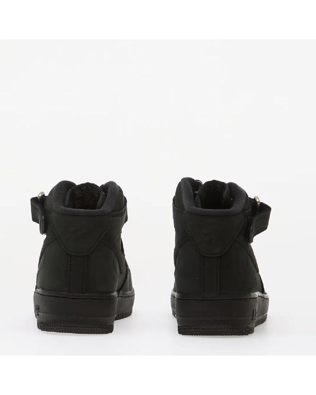 Nike Black Mid-Top Sneakers for men