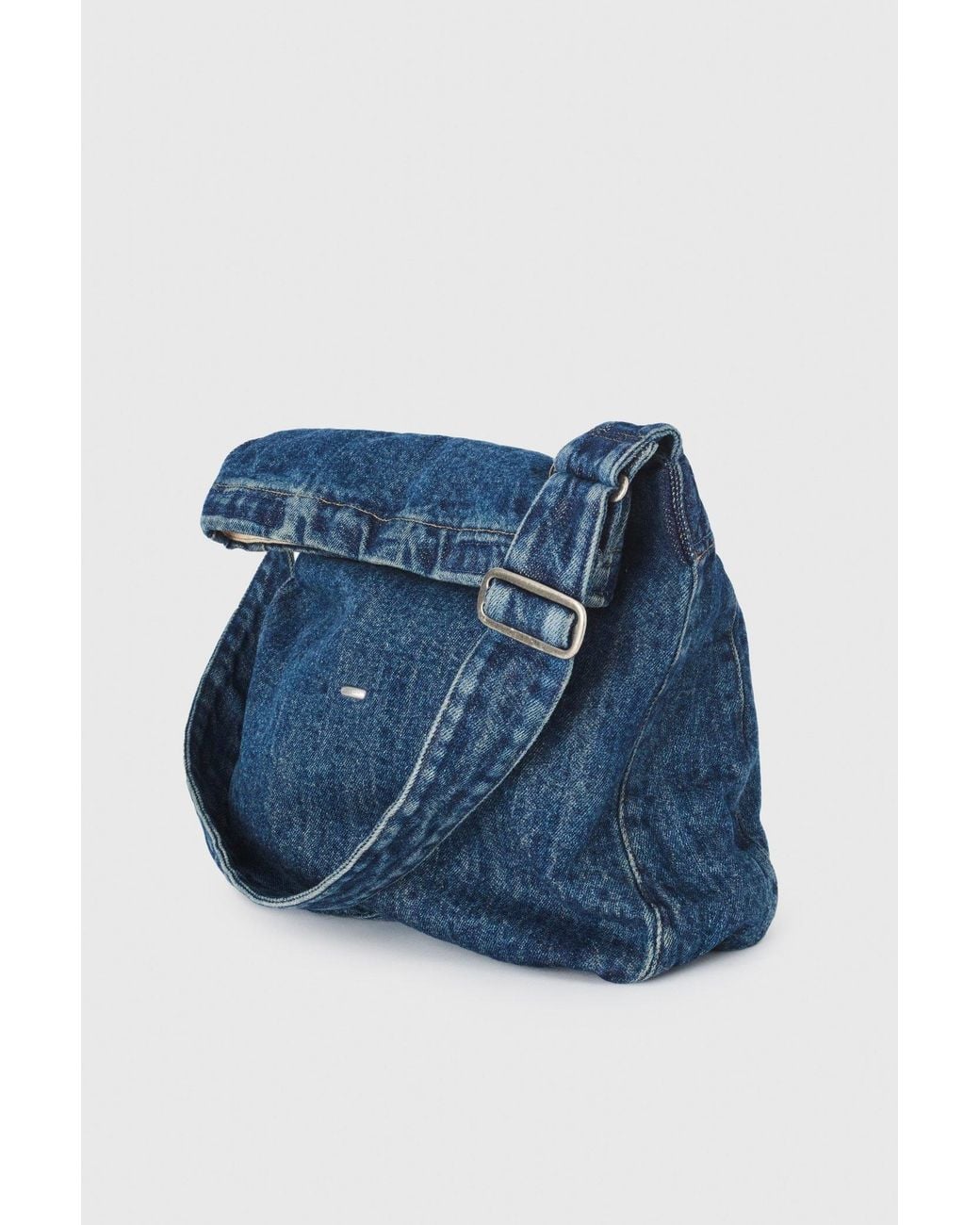 Our Legacy Foldover-Top Denim Shoulder Bag in Blue for Men | Lyst Our Legacy Foldover-Top Denim Shoulder Bag in Blue for Men | Lyst
